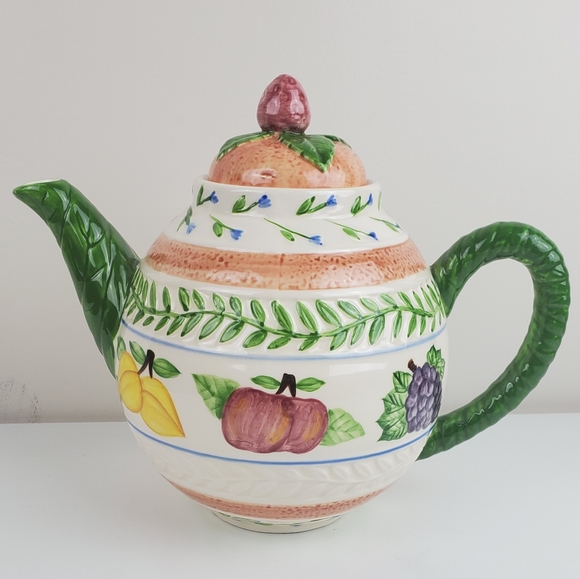 Fresh N Fruity teapot Kettle Country Style - Picture 4 of 8